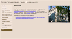 Desktop Screenshot of holzhofgasse.de